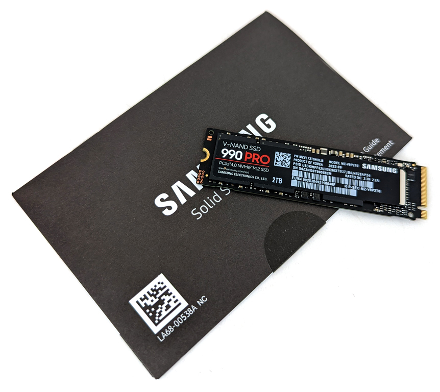 Samsung SSD 990 PRO mit 2 TB im Test