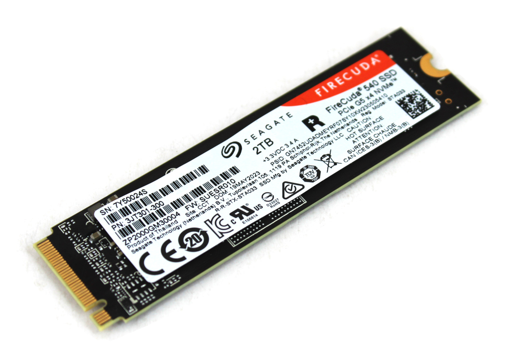 Die Performance der FireCuda 540 SSD ist hoch, aber eine gute Kühlung auch unverzichtbar.