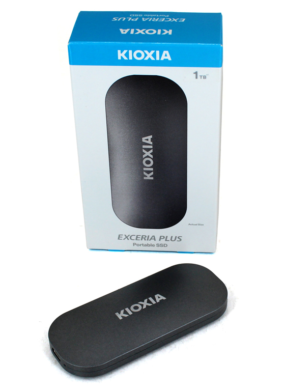 KIOXIA EXCERIA PLUS Portable SSD 1 TB Test