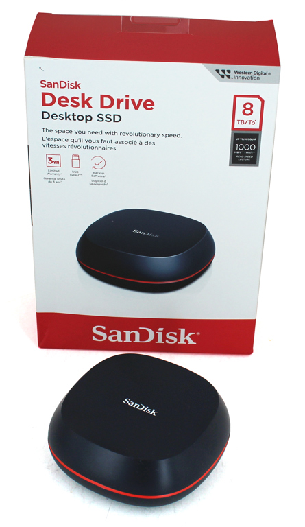 SanDisk Desk Drive SSD 8 TB im Test