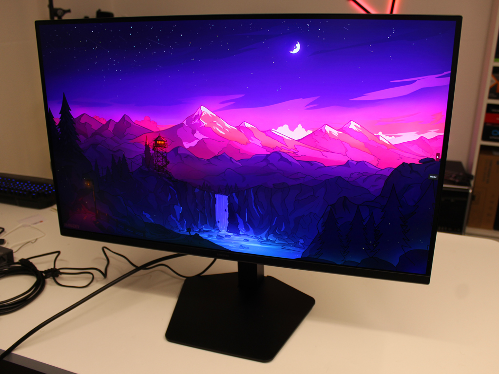 Das IPS-Panel kann in der Praxis überzeugen.