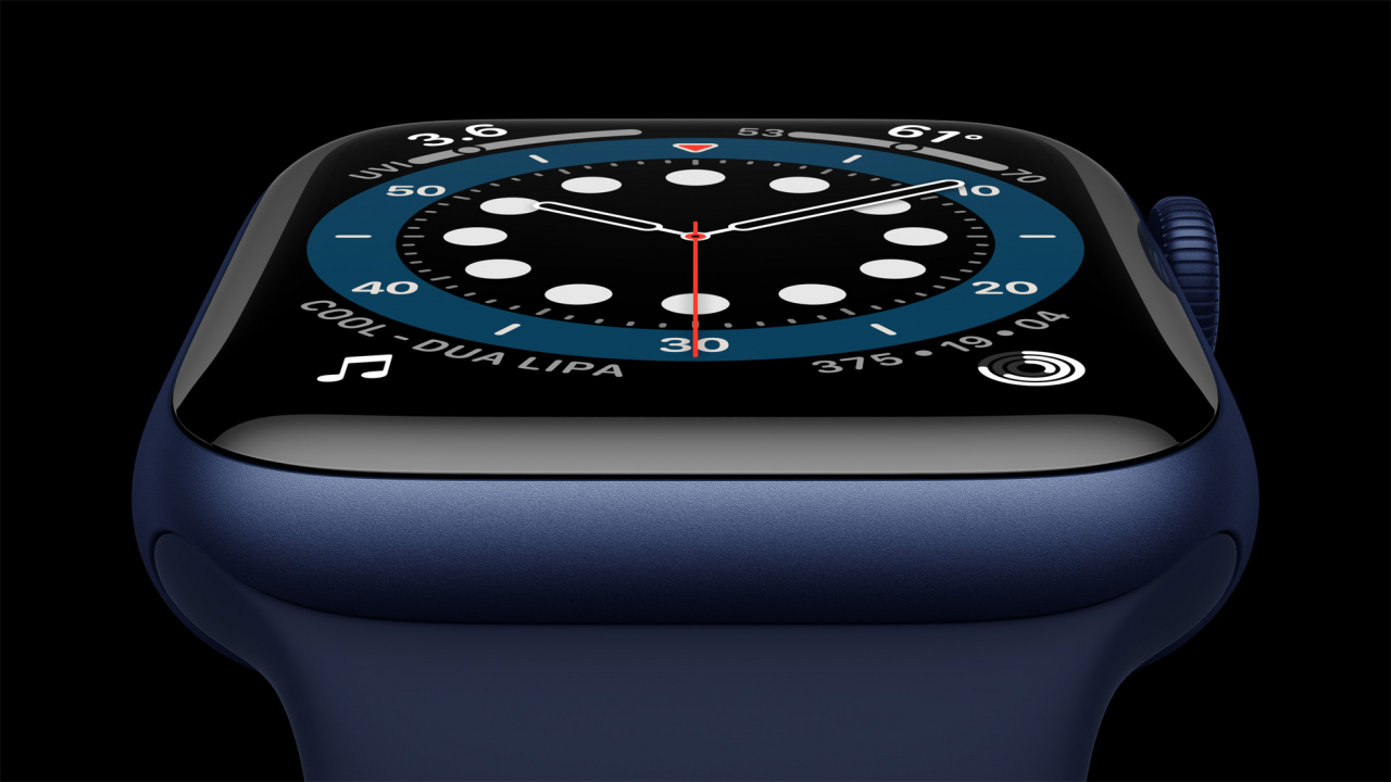Die Apple Watch Series 6 bietet die bisher farbenfrohste Kollektion (Bildquelle: Apple)